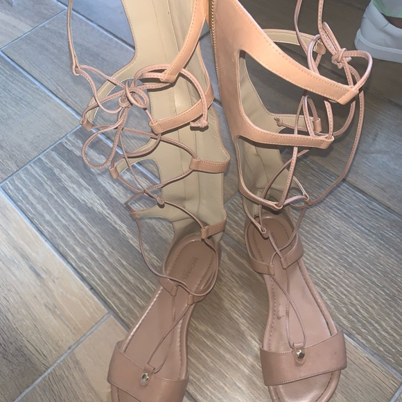 Michael Kors Sofia Tall Gladiator Sandals size 8 - Picture 3 of 8